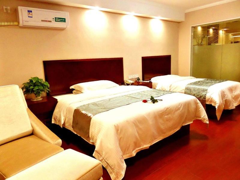 Greentree Inn Jiangxi Jindezhen People Square Jindin Business Hotel Jingdezhen Dış mekan fotoğraf