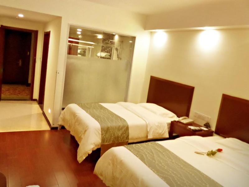 Greentree Inn Jiangxi Jindezhen People Square Jindin Business Hotel Jingdezhen Dış mekan fotoğraf