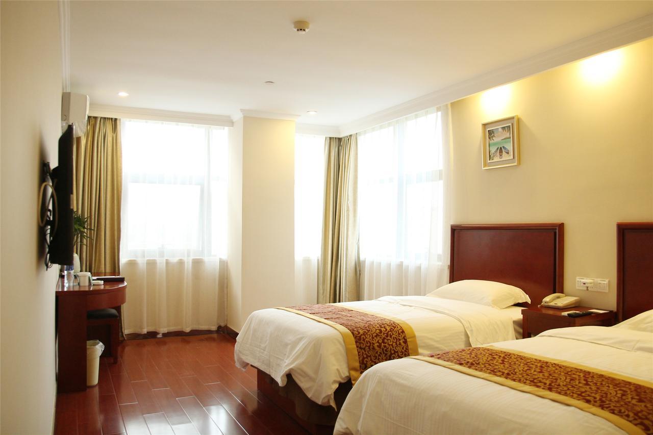 Greentree Inn Jiangxi Jindezhen People Square Jindin Business Hotel Jingdezhen Dış mekan fotoğraf