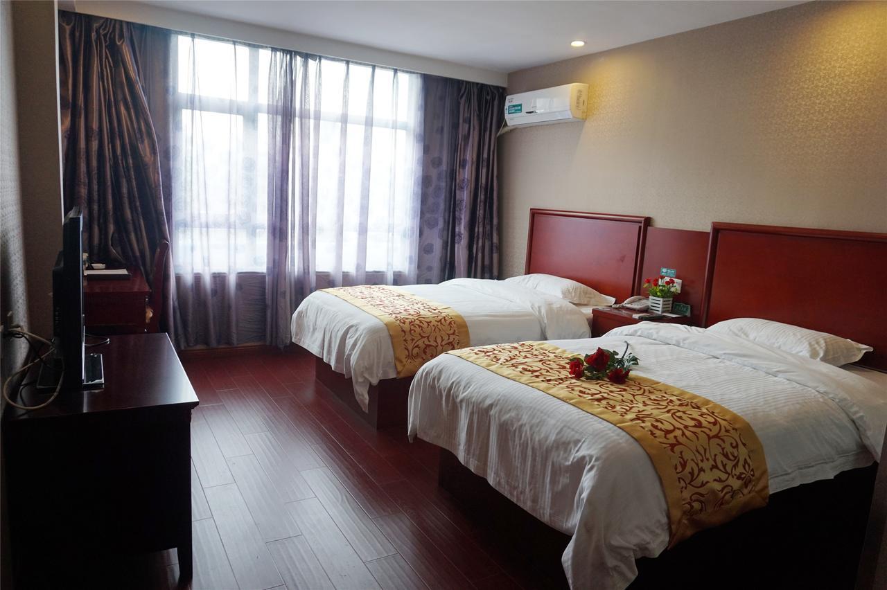 Greentree Inn Jiangxi Jindezhen People Square Jindin Business Hotel Jingdezhen Dış mekan fotoğraf