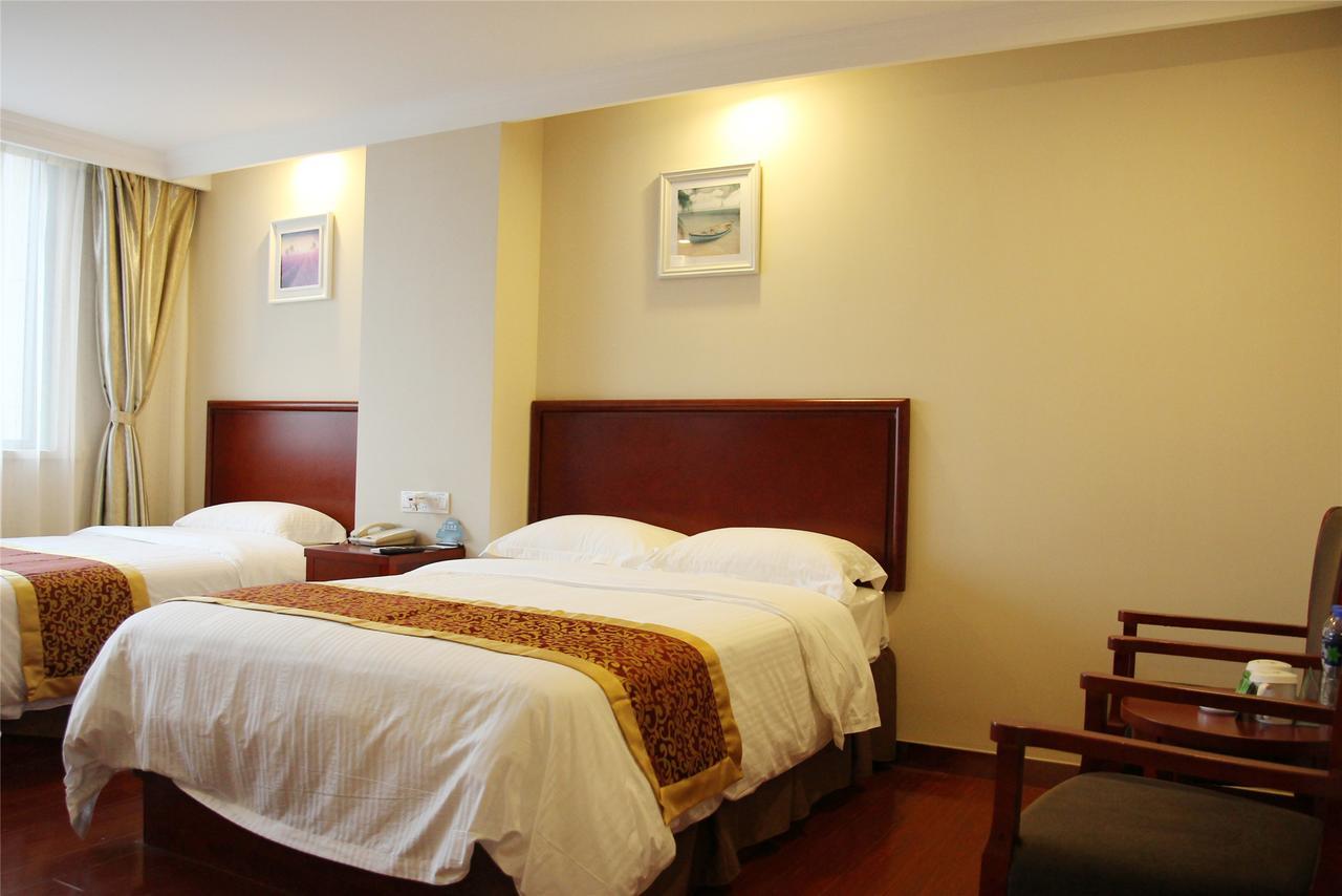 Greentree Inn Jiangxi Jindezhen People Square Jindin Business Hotel Jingdezhen Dış mekan fotoğraf
