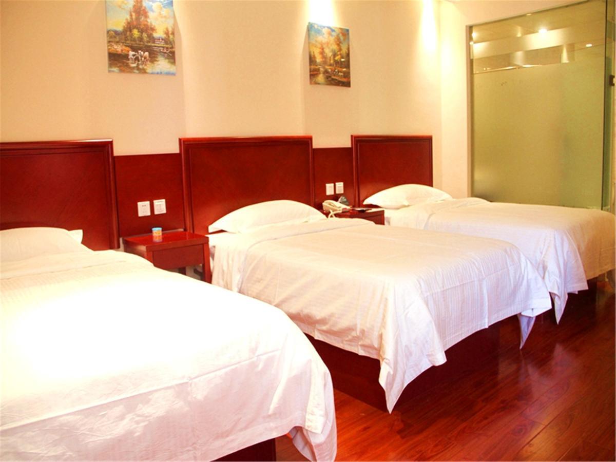 Greentree Inn Jiangxi Jindezhen People Square Jindin Business Hotel Jingdezhen Dış mekan fotoğraf