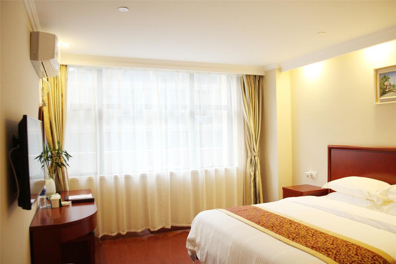 Greentree Inn Jiangxi Jindezhen People Square Jindin Business Hotel Jingdezhen Dış mekan fotoğraf