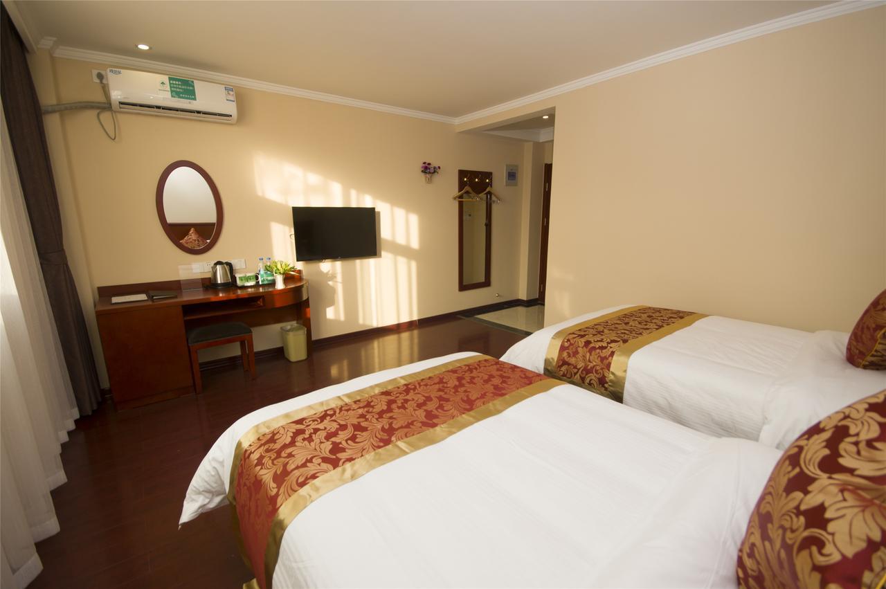 Greentree Inn Jiangxi Jindezhen People Square Jindin Business Hotel Jingdezhen Dış mekan fotoğraf